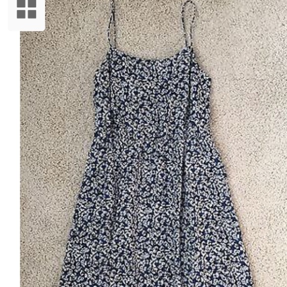 J. Crew sundress in blue floral - Picture 2 of 8
